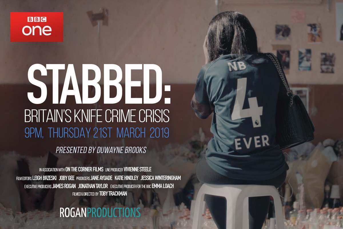 Stabbed: Britain’s Knife Crime Crisis – BBC One, 9pm Thursday 21st March 2019