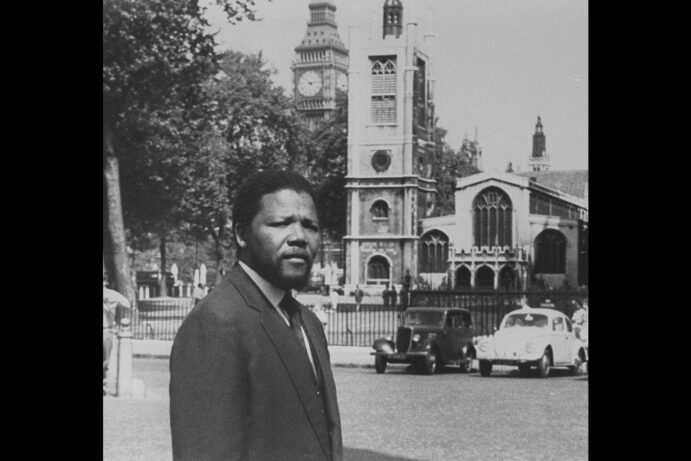 Visit of Nelson Mandela to London